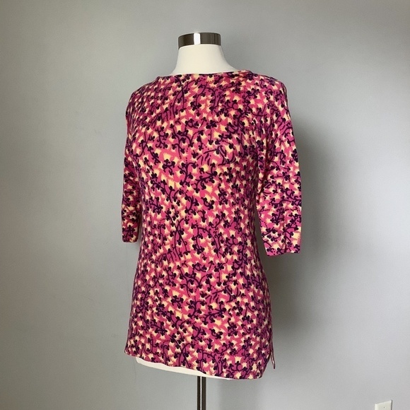 Lilly Pulitzer Anna Azalea 100% Merino Wool Tunic Sweater S - Picture 1 of 15